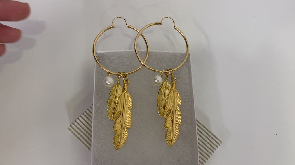 Arracadas Gypsy Pluma