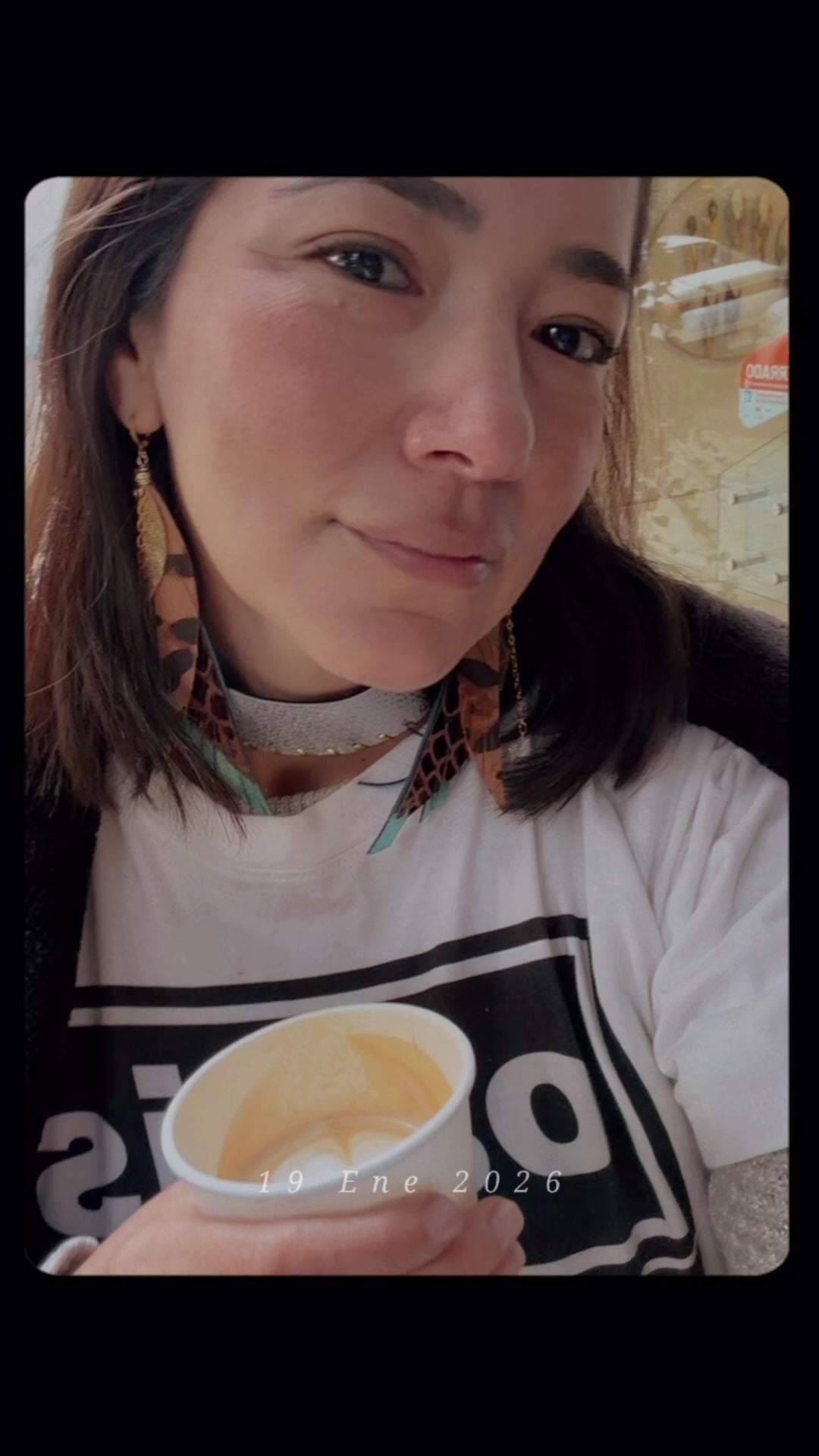 Aretes Media Luna Exotic