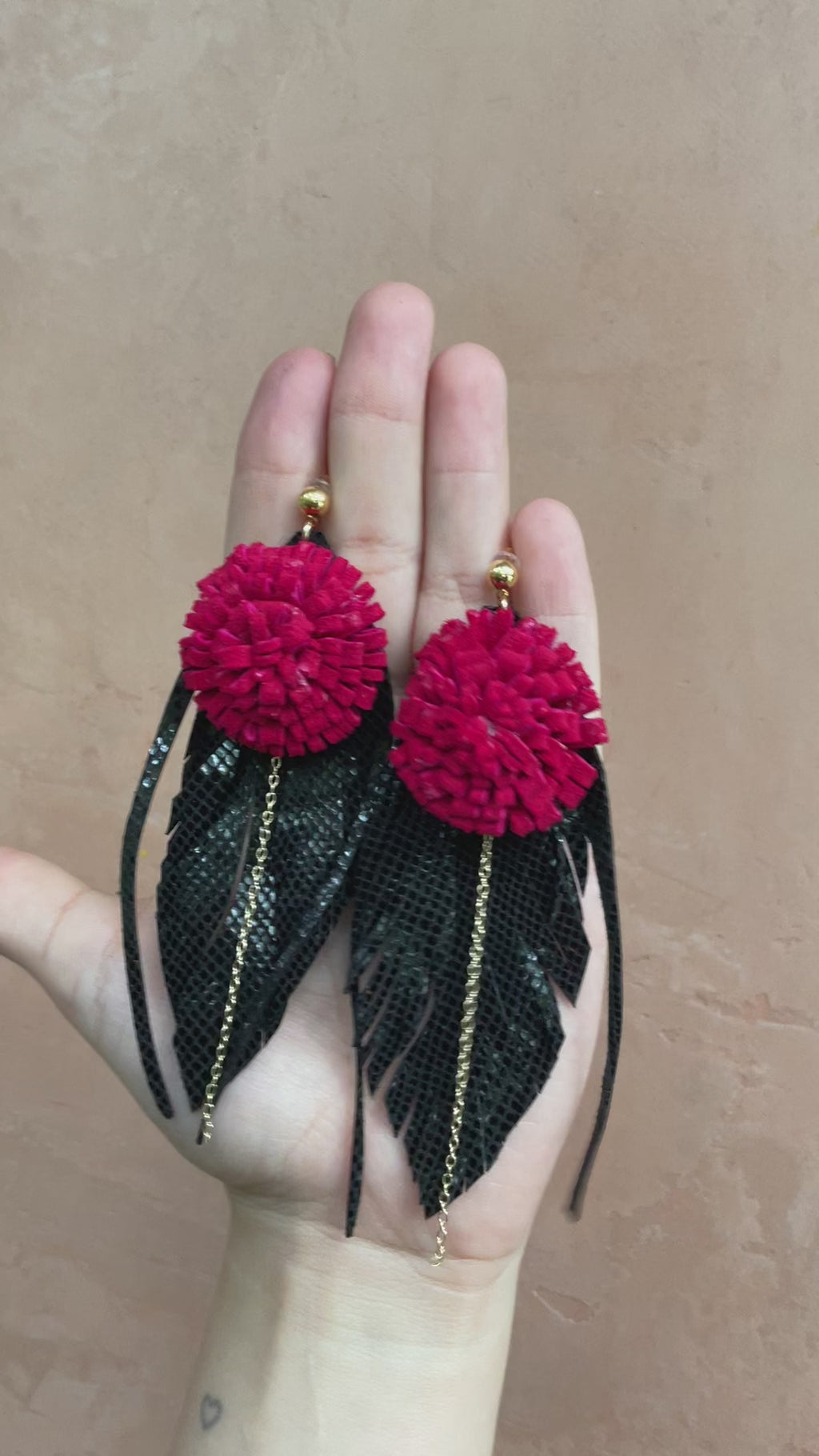 Aretes Mujeres Cempasúchil